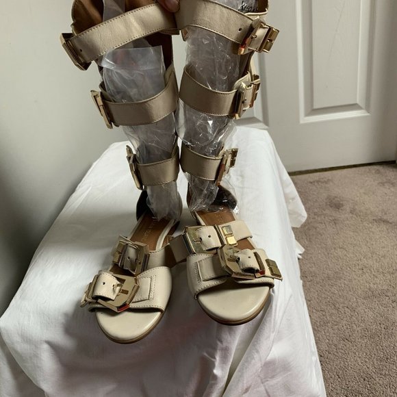 River Island Buckle Gladiator Sandals Size 6 - Picture 7 of 10